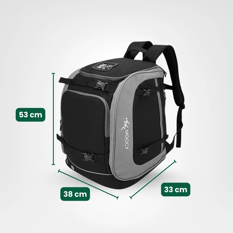 65L Ski Rucksack – Große Skistiefeltasche für Helm & Boots