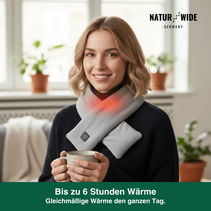 Beheizter Schal USB – Waschbarer Thermo-Nackenwärmer