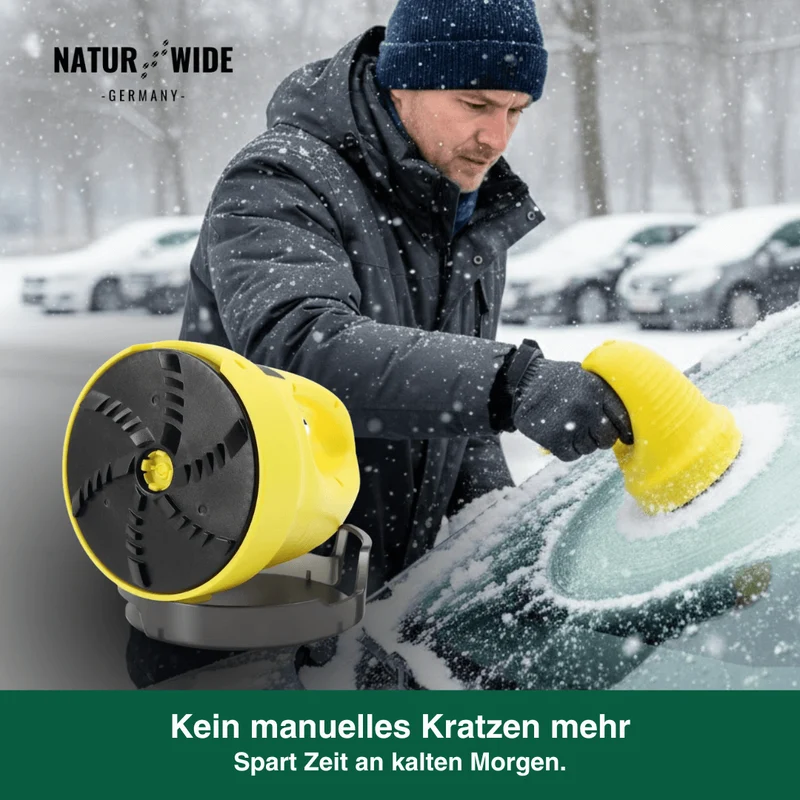 Electric Car Ice Scraper – USB Rechargeable Snow Remover