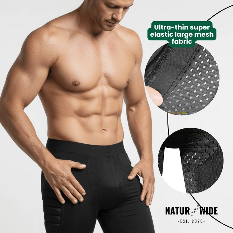 3D Padded Protective Shorts – Hip & Tailbone Guard for Skiing
