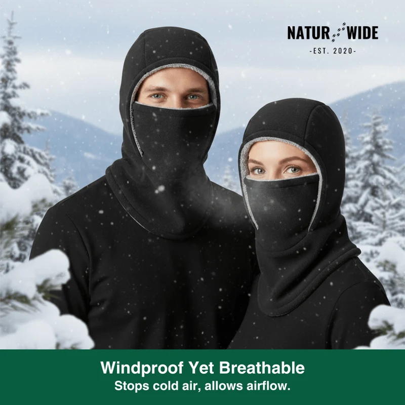 3-in-1 Winter Balaclava – Hat, Scarf & Face Mask
