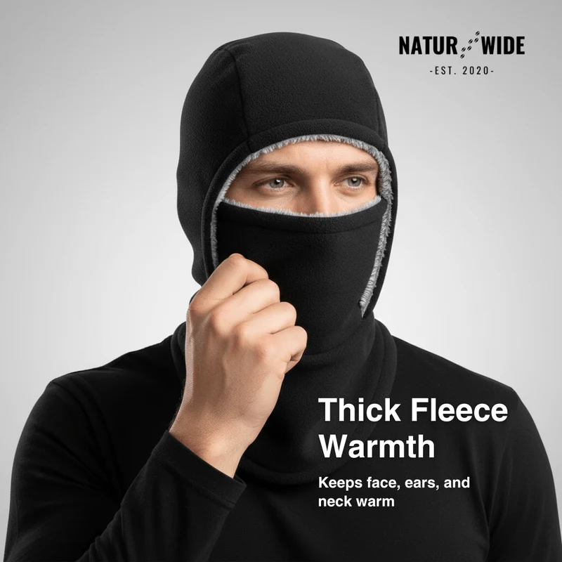 3-in-1 Winter Balaclava – Hat, Scarf & Face Mask