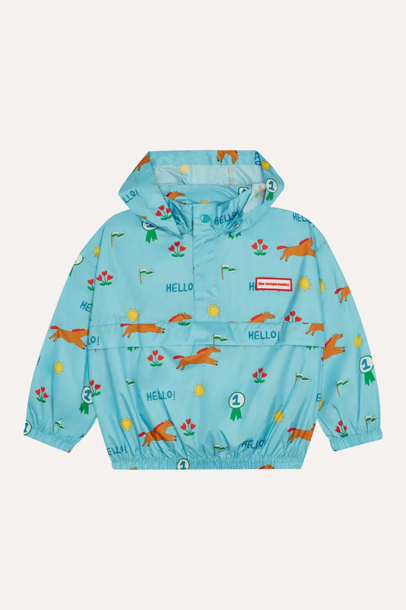 Horses Allover Windbreaker