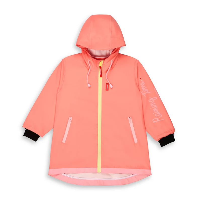 Regenmantel Pink