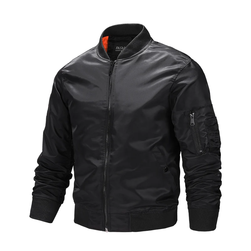 Herren Modische Bomberjacke Drune
