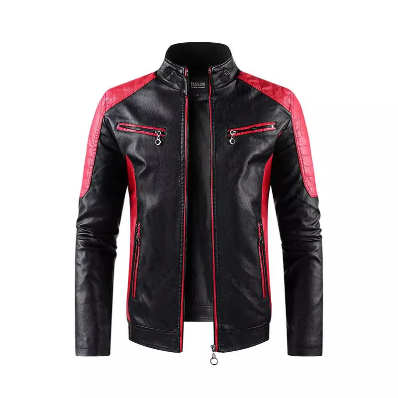 Herren Modische Bikerjacke Drune