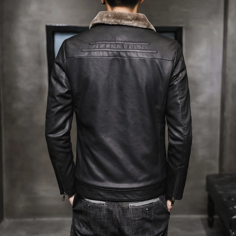 Herren Lederjacke Drune