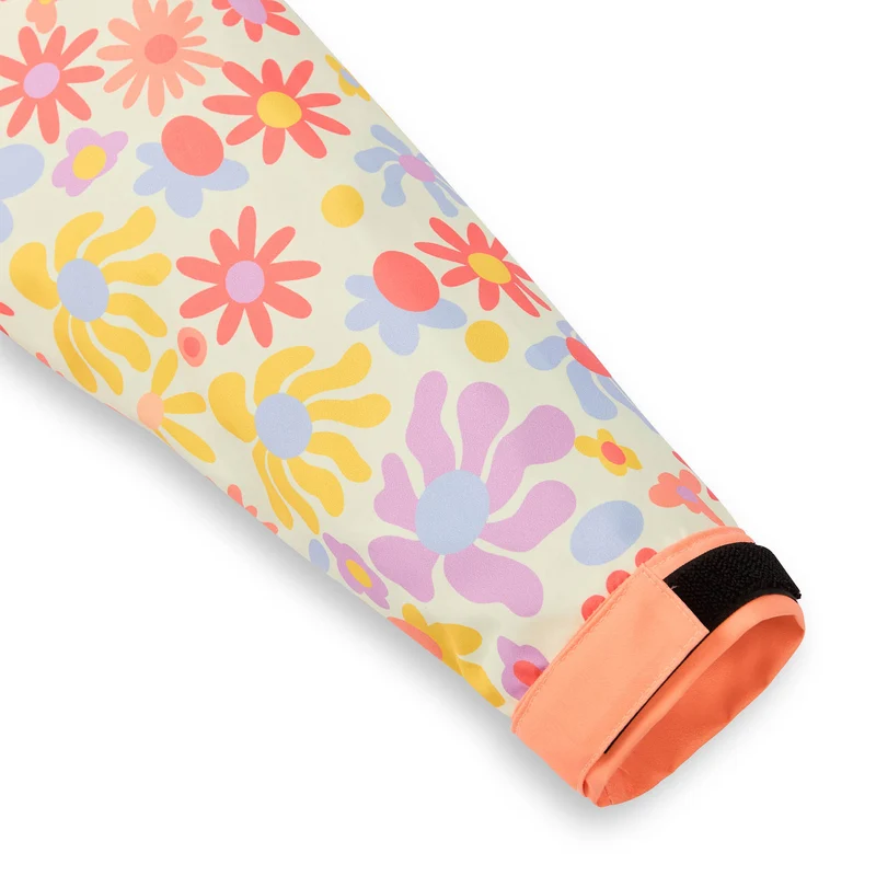 Regenponcho Retro Flowers