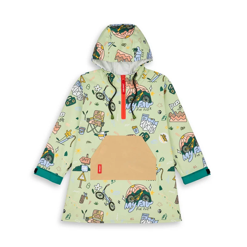 Regenponcho Mountain Ride