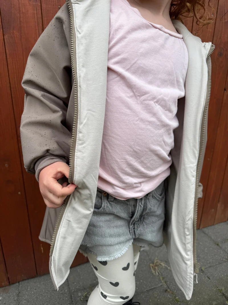 Softshelljacke Kinder Taupe