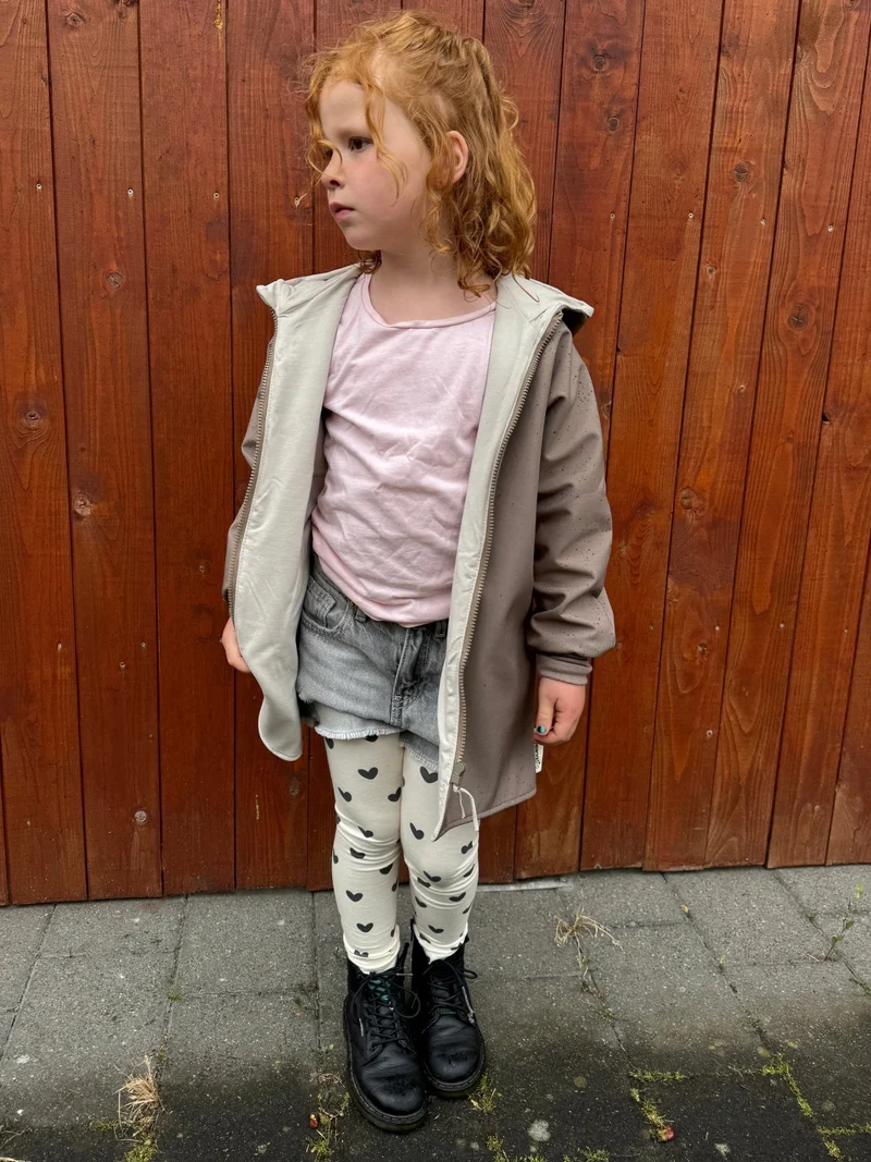 Softshelljacke Kinder Taupe