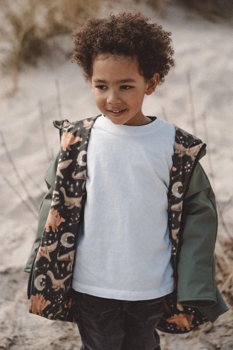 Regenjacke Olive / Dream-O-Saurus