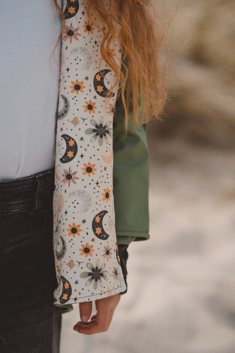 Regenjacke Eukalyptus / Boho Mond