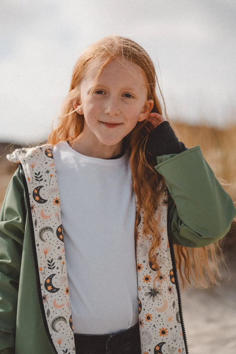 Regenjacke Eukalyptus / Boho Mond