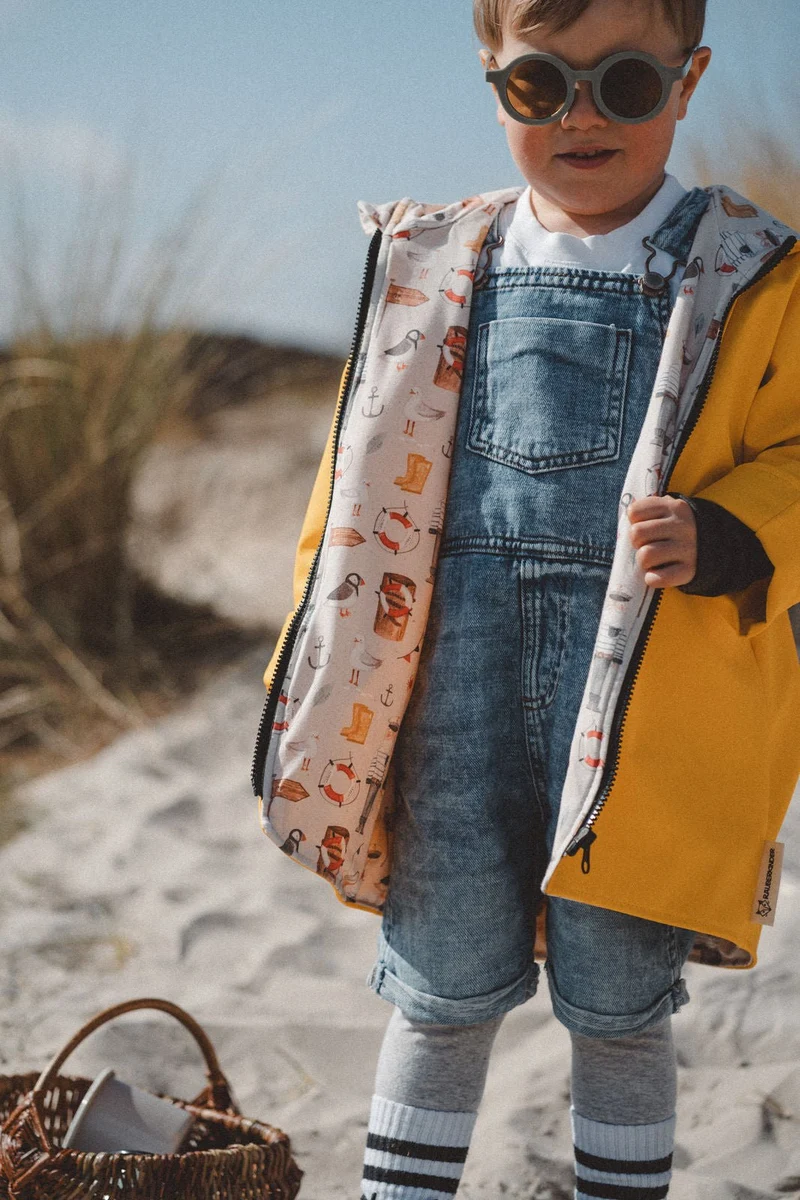 Regenjacke Gelb / Moin