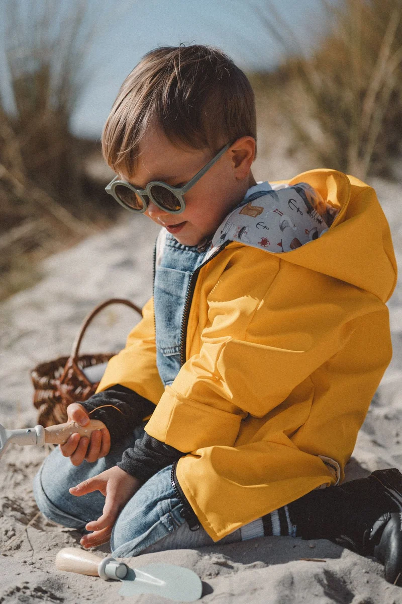 Regenjacke Gelb / Moin