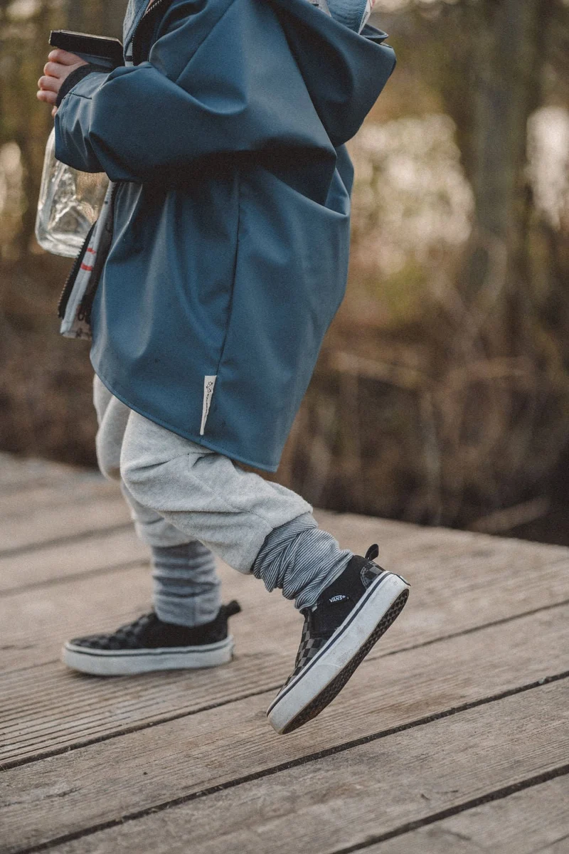 Regenjacke Rauchblau / Moin