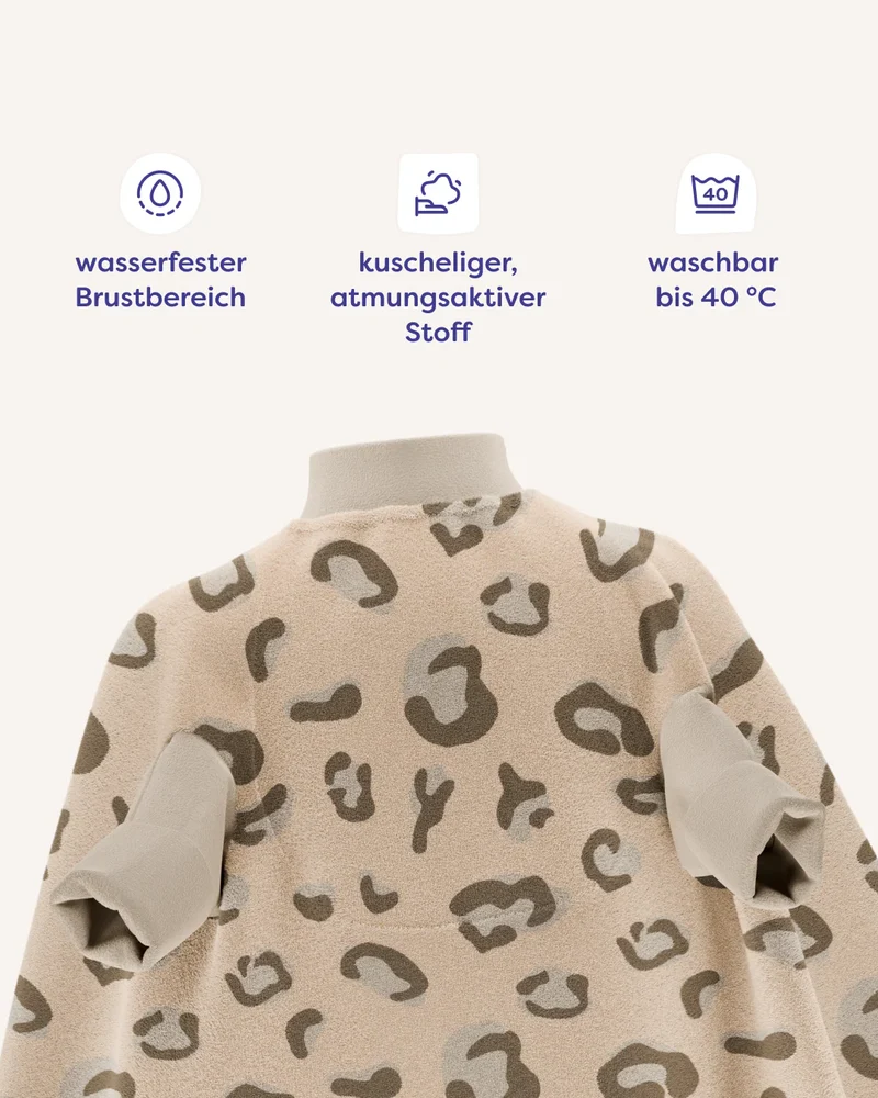 Lätzchen "Boo" aus Frottee, wasserdicht. Desert Dune | Little Casimir