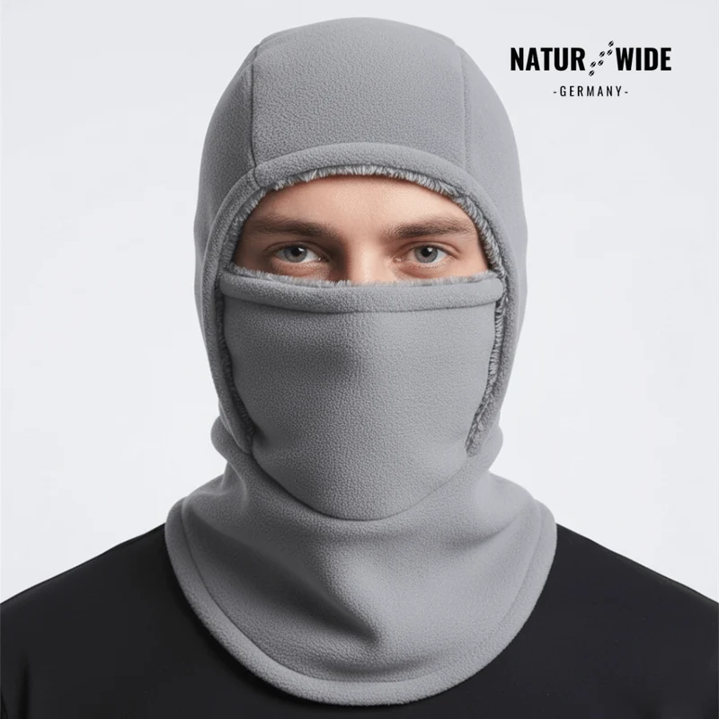 3-in-1 Winter Balaclava – Mütze, Schal & Maske