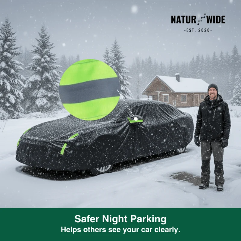 Universal All-Weather Car Cover for Sedans & SUVs