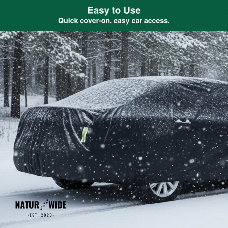 Universal All-Weather Car Cover for Sedans & SUVs