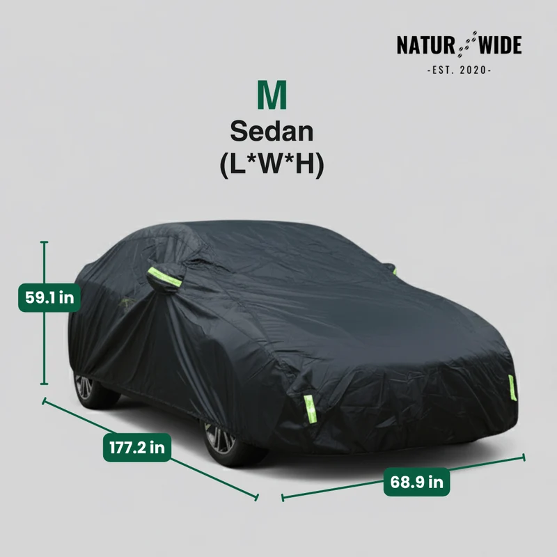 Universal All-Weather Car Cover for Sedans & SUVs