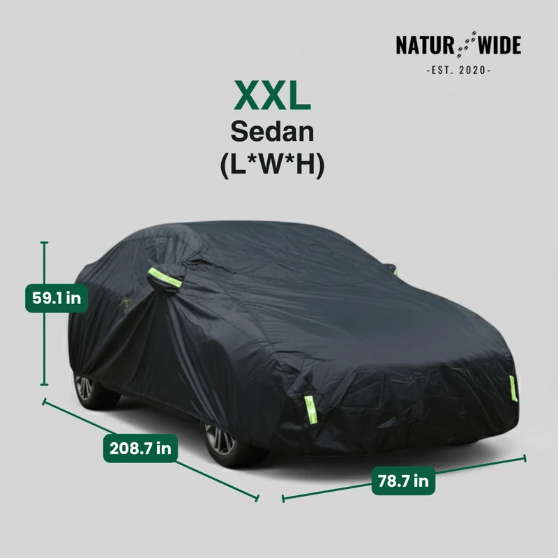 Universal All-Weather Car Cover for Sedans & SUVs