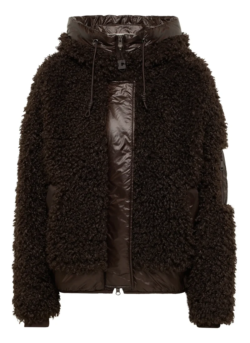 Hybridjacke RODEO STREET in Teddy-Optik