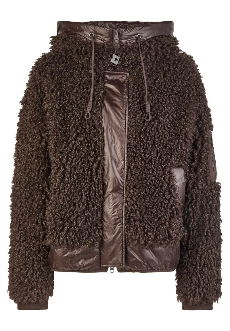 Hybridjacke RODEO STREET in Teddy-Optik