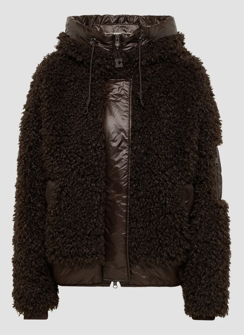 Hybridjacke RODEO STREET in Teddy-Optik