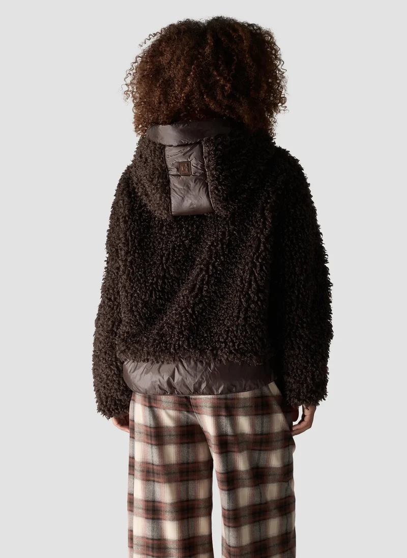 Hybridjacke RODEO STREET in Teddy-Optik