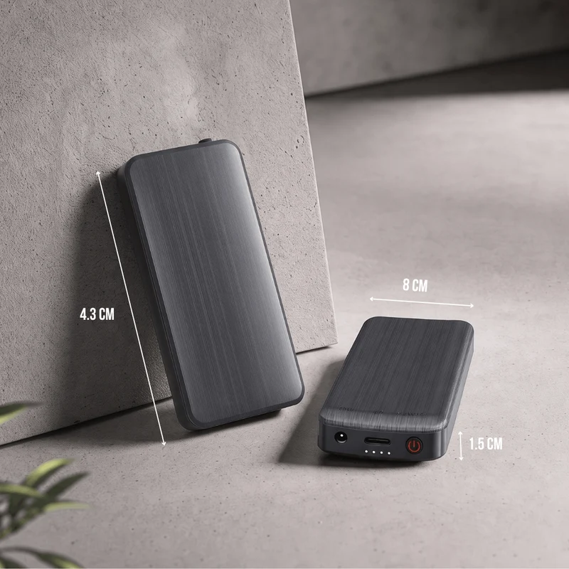 Powerbank-Paar für beheizte Socken – 3,7 V / 2 A, 2×4.000 mAh