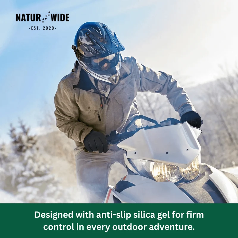 Winter Outdoor Sport Gloves – Touchscreen, Windproof & Anti-Slip Gloves