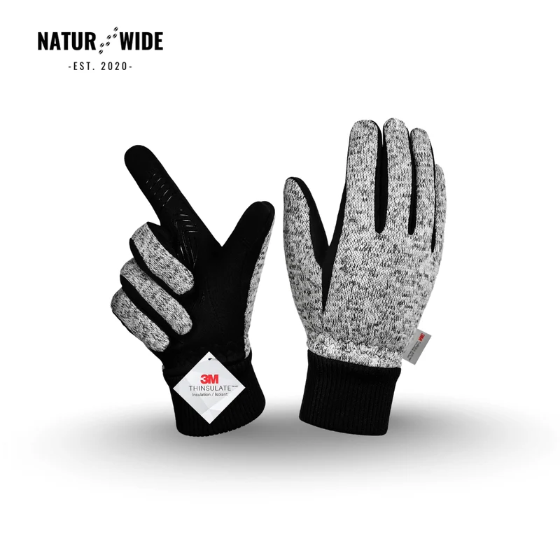 Winter Outdoor Sport Gloves – Touchscreen, Windproof & Anti-Slip Gloves