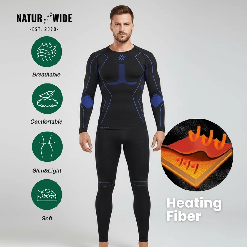 Men’s Thermal Compression Underwear Set