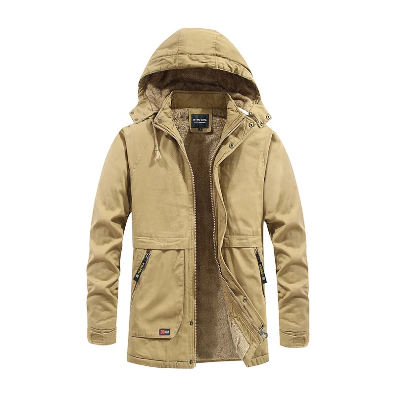 Herren Gemütliche Outdoor-Jacke Drune