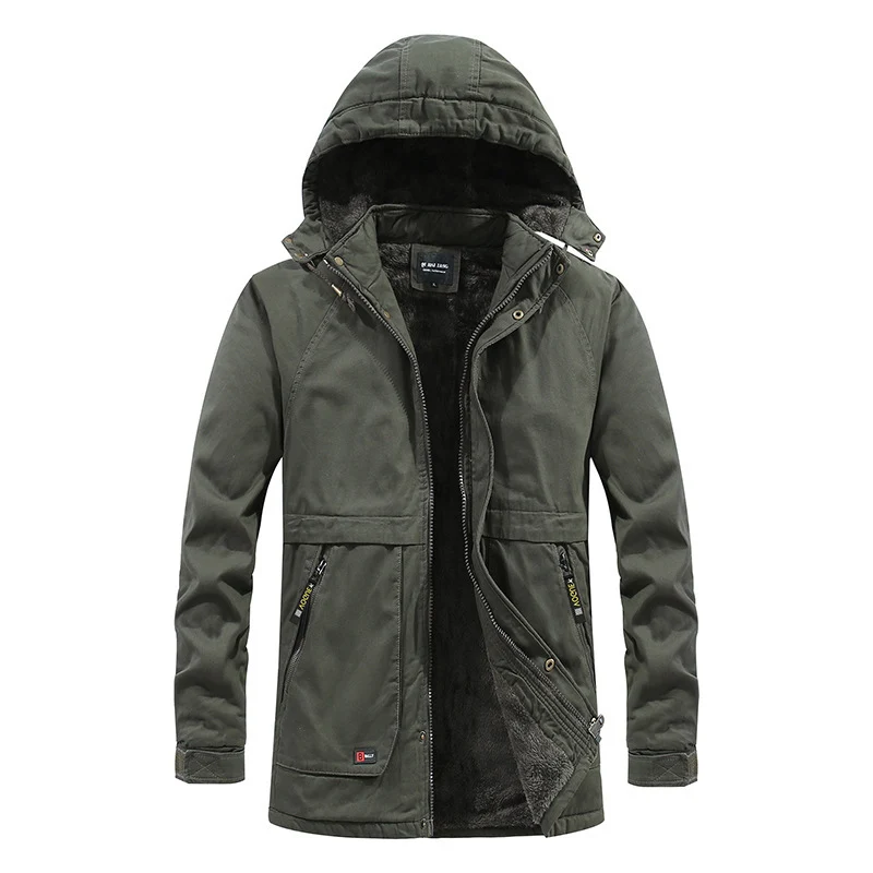 Herren Gemütliche Outdoor-Jacke Drune