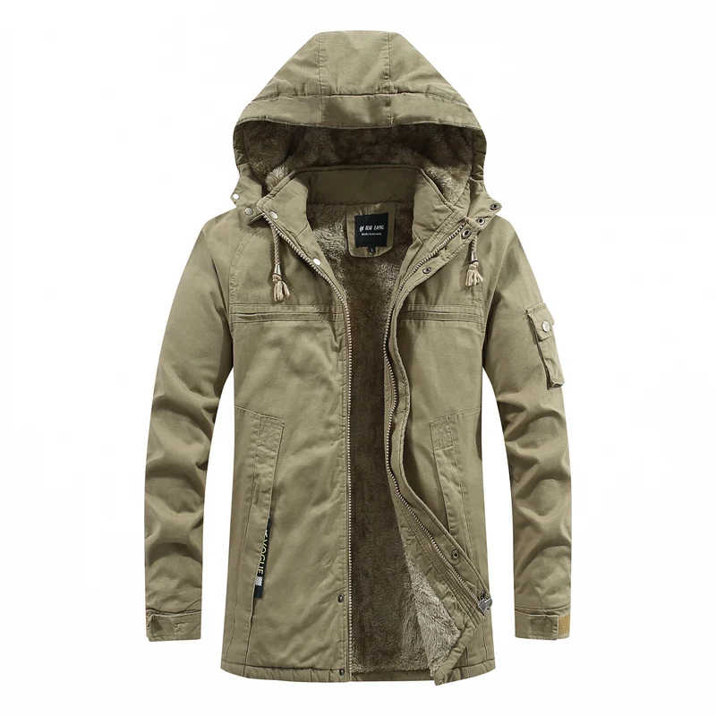 Herren Funktionale Winterjacke mit Kapuze Drune