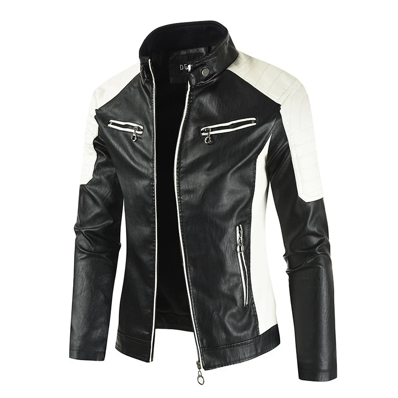 Herren Freizeit Lederjacke Drune