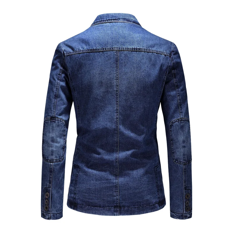 Herren Eleganter Denim Blazer Drune 1788417742