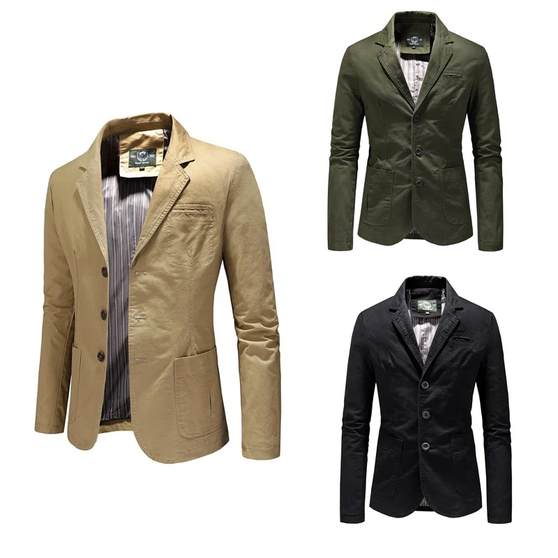 Herren Eleganter Casual Blazer Drune