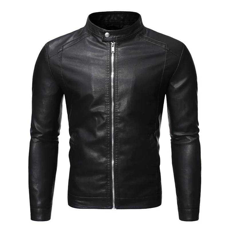 Herren Elegante Lederjacke Drune 1788417815