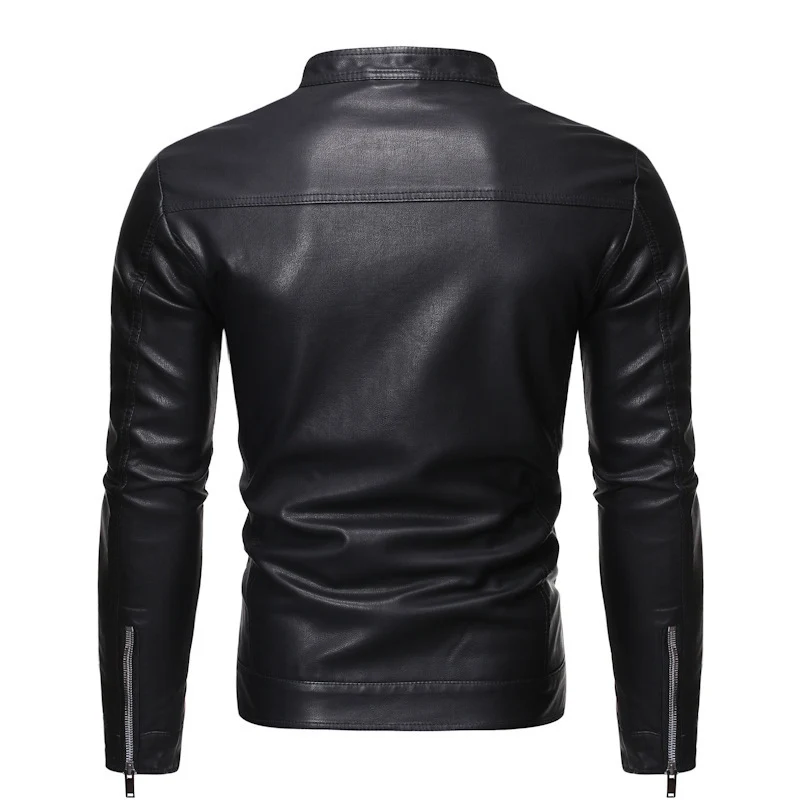 Herren Elegante Lederjacke Drune 1788417815