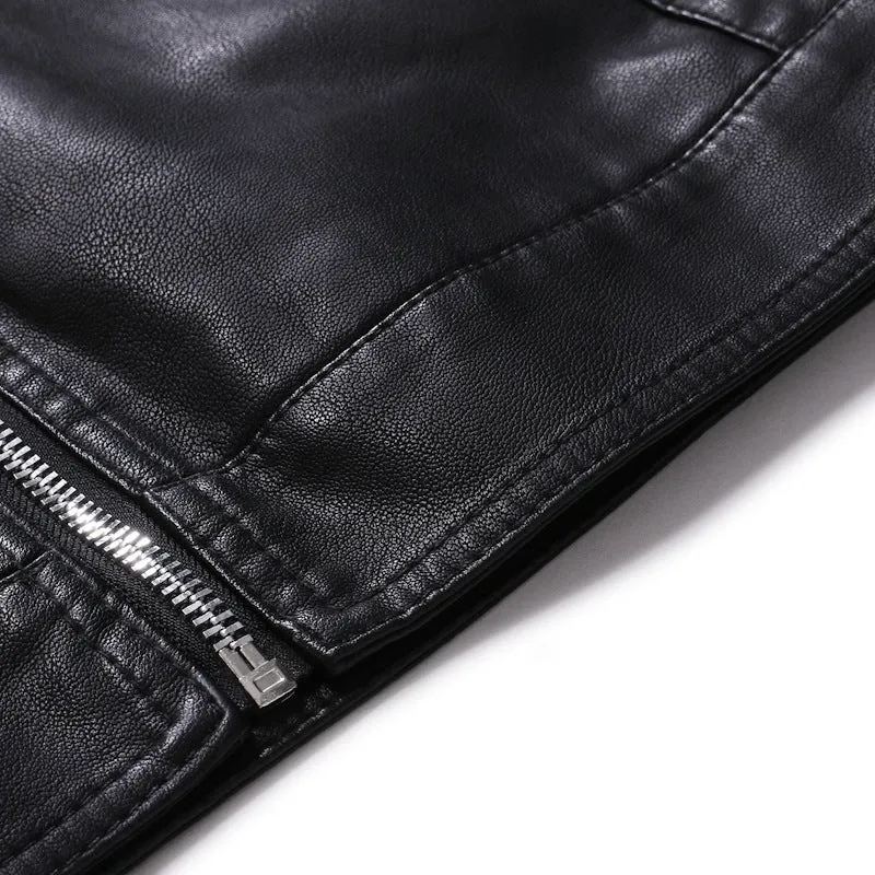 Herren Elegante Lederjacke Drune 1788417815