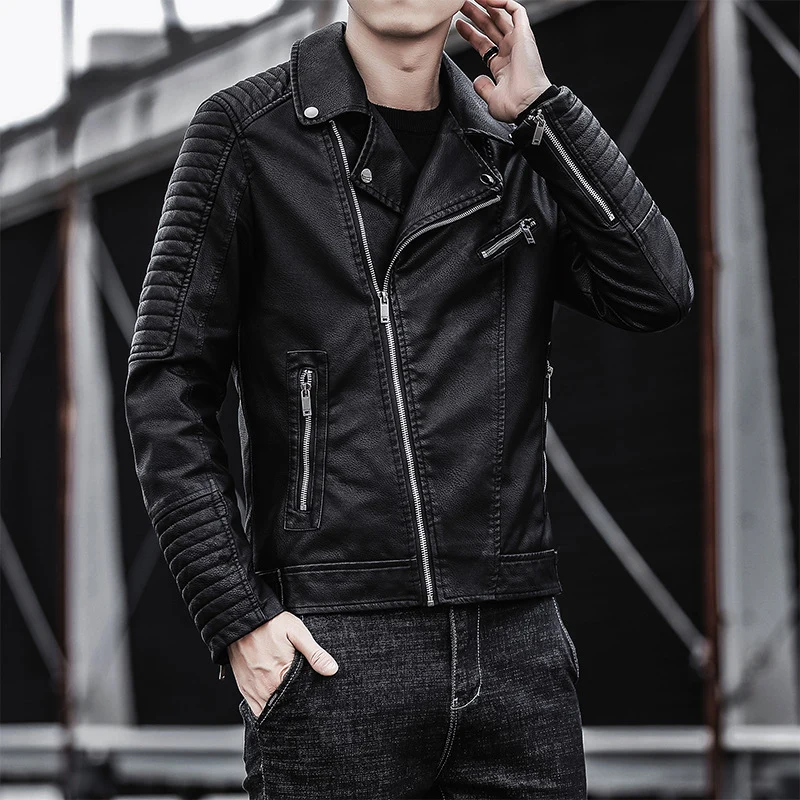 Herren Bikerjacke Drune