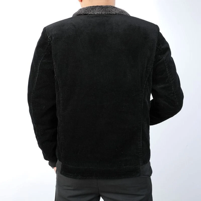 Herren Bequeme und stilvolle Cordjacke Drune