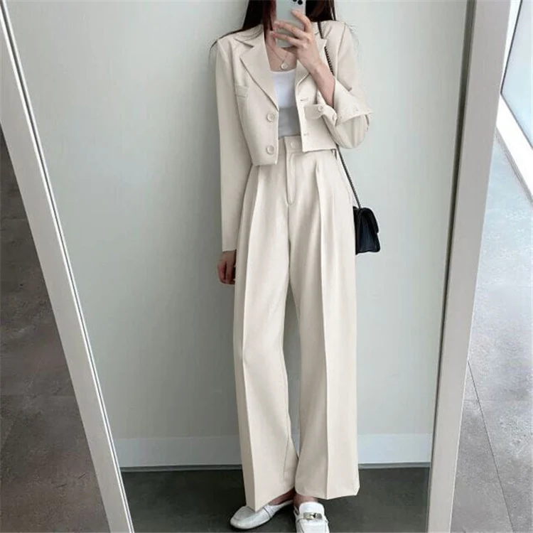 Damen Trendiger Kurzblazer Drune