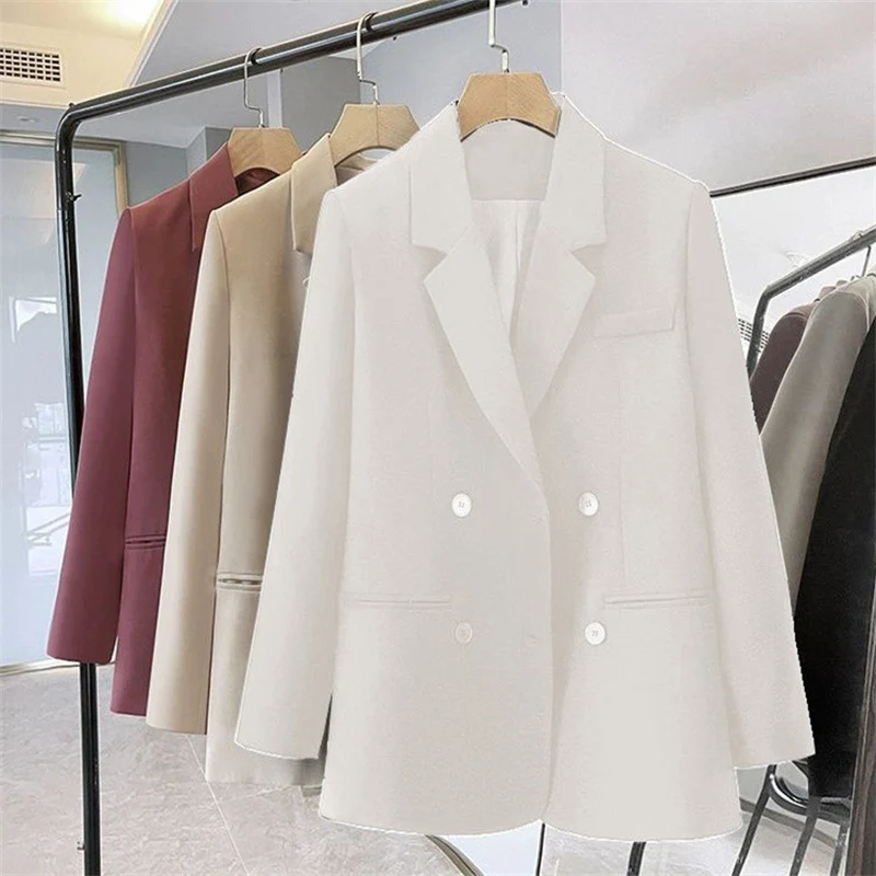 Damen Modischer Oversized-Blazer Drune