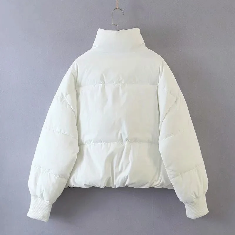 Drune | Stylische Pufferjacke Mit Reißverschluss - Winter