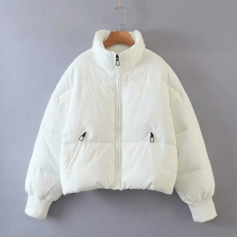 Drune | Stylische Pufferjacke Mit Reißverschluss - Winter
